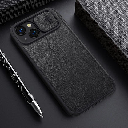 Case Nillkin Qin Pro Leather for iPhone 14 Plus (Black)_19