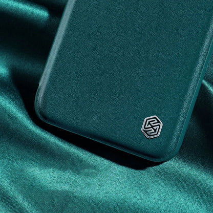 Nillkin Qin Cloth Pro Case Case for iPhone 14 Plus Camera Cover Holster Cover Flip Case Gray_9