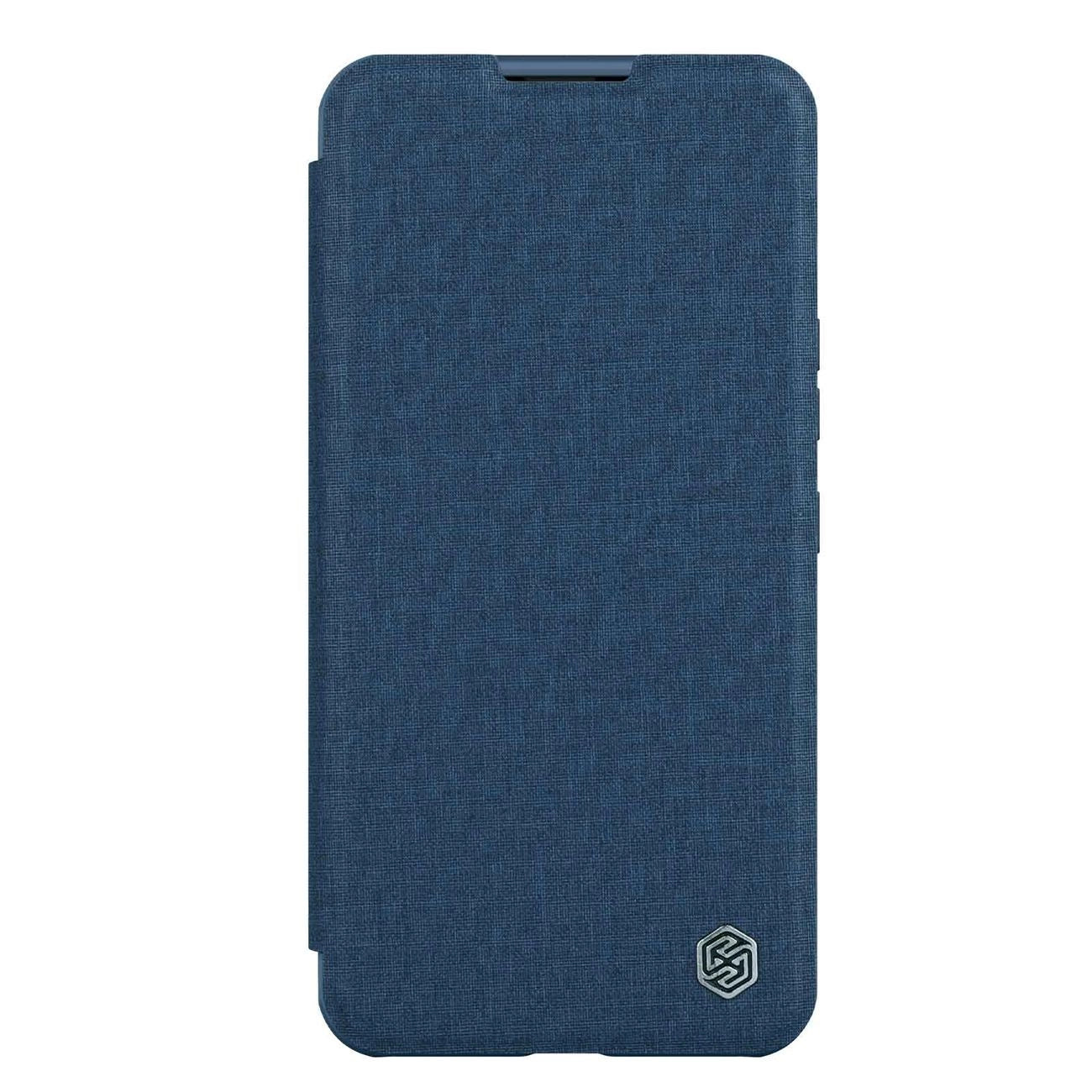 Nillkin Qin Cloth Pro Case Case for iPhone 14 Pro Max Camera Cover Holster Cover Flip Case Blue_1