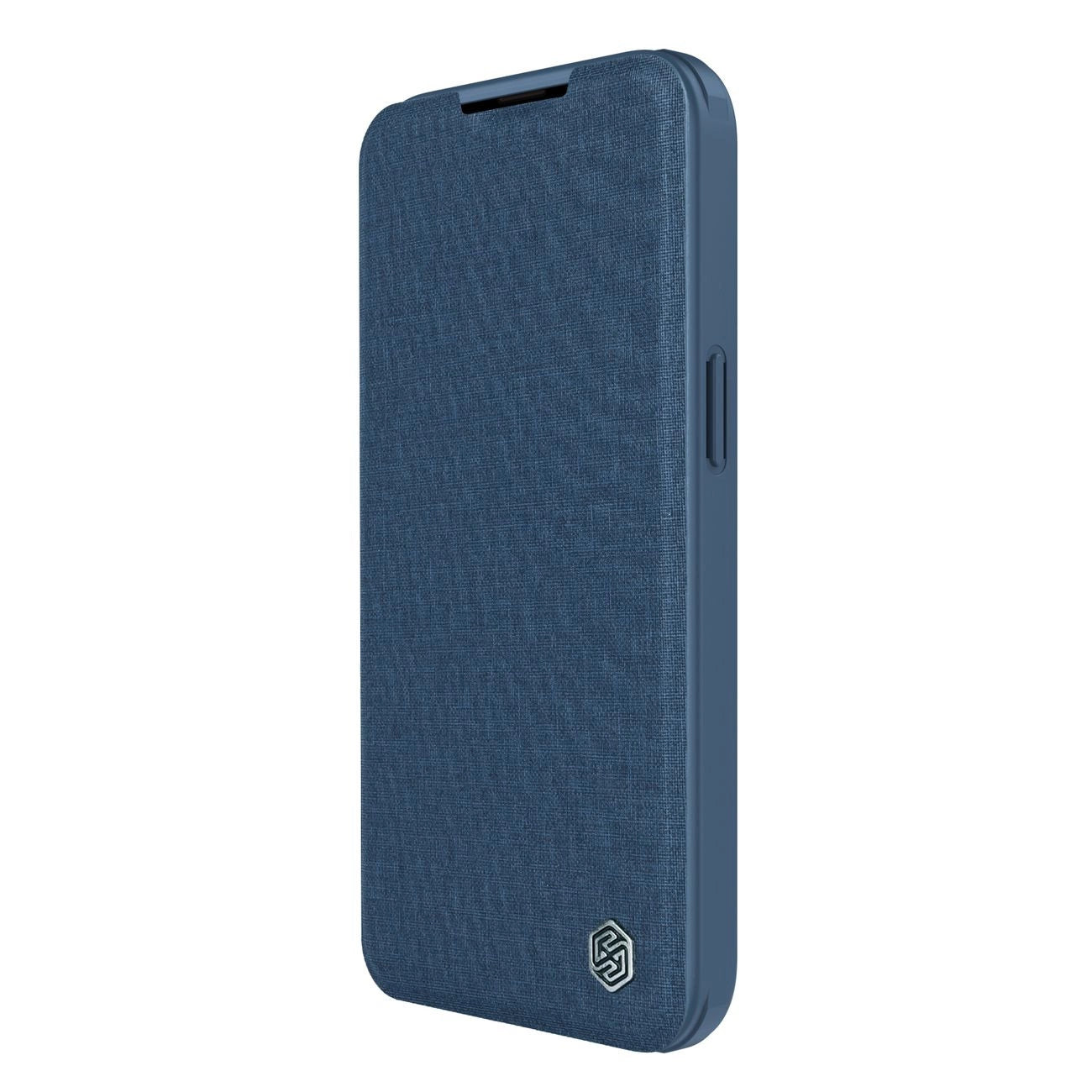 Nillkin Qin Cloth Pro Case Case for iPhone 14 Pro Max Camera Cover Holster Cover Flip Case Blue_5