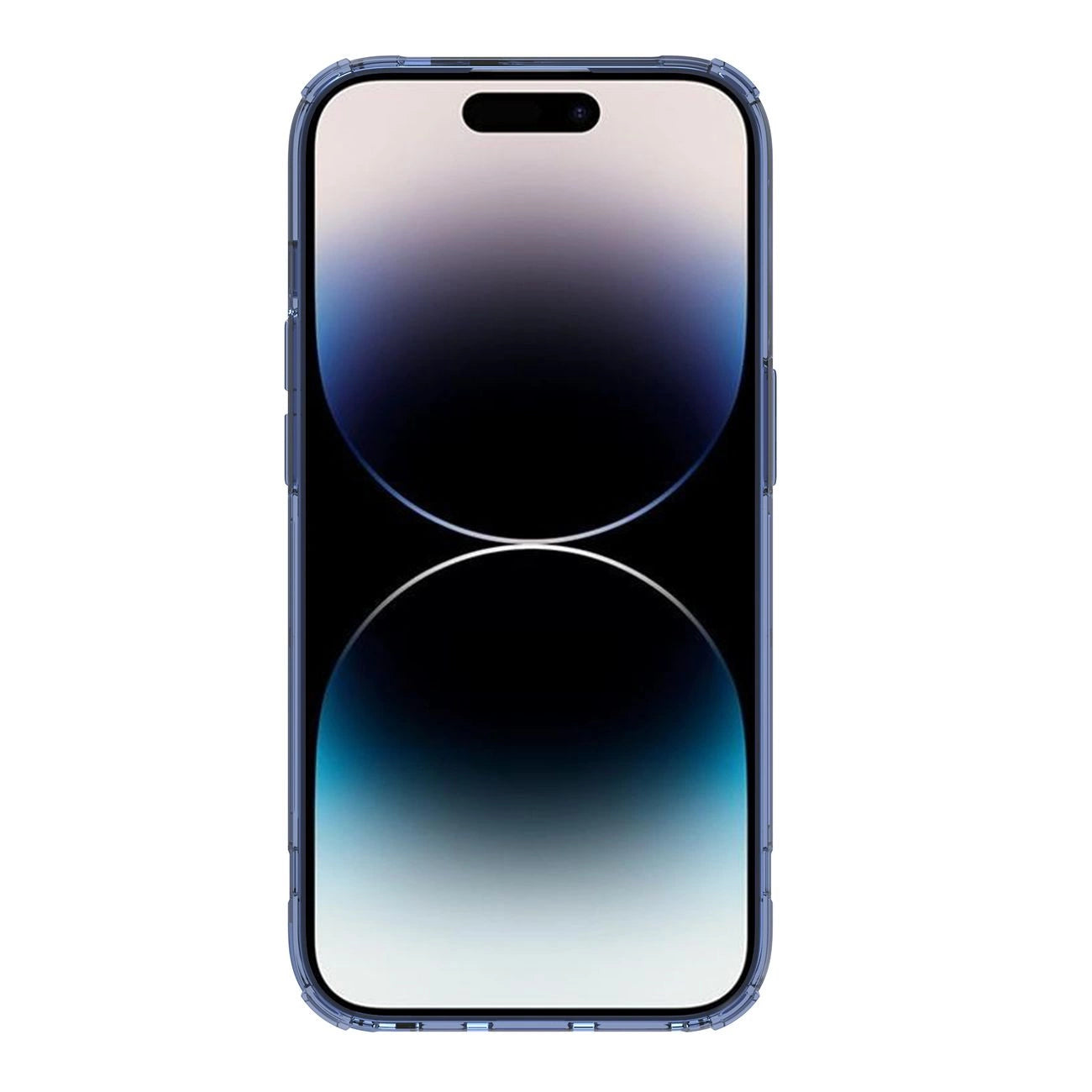 Nillkin Nature Pro case iPhone 14 Pro armored cover blue cover_2