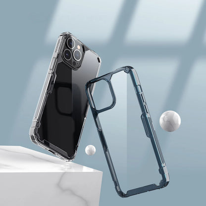 Nillkin Nature Pro case iPhone 14 Pro armored cover blue cover_12