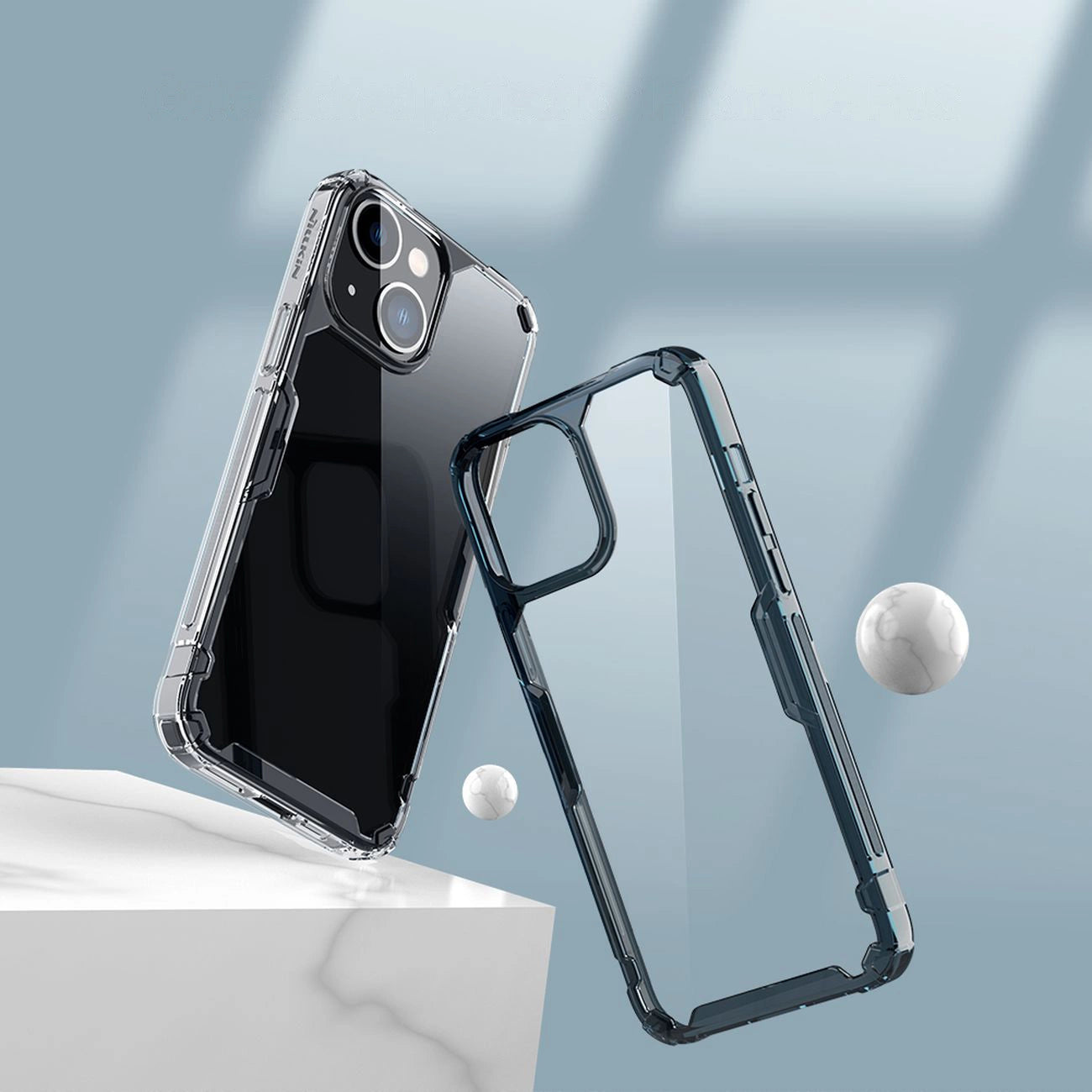 Nillkin Nature Pro iPhone 14 Plus case, armored cover, transparent cover_7