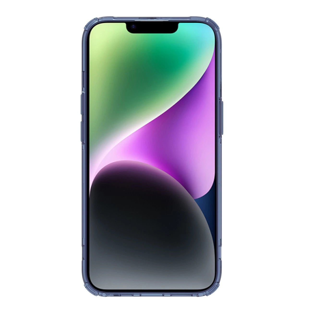 Nillkin Nature Pro iPhone 14 Plus case, armored cover, blue cover_2