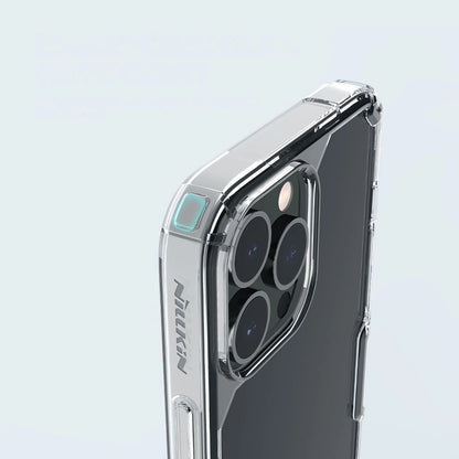 Nillkin Nature Pro case iPhone 14 Pro Max armored cover blue_13