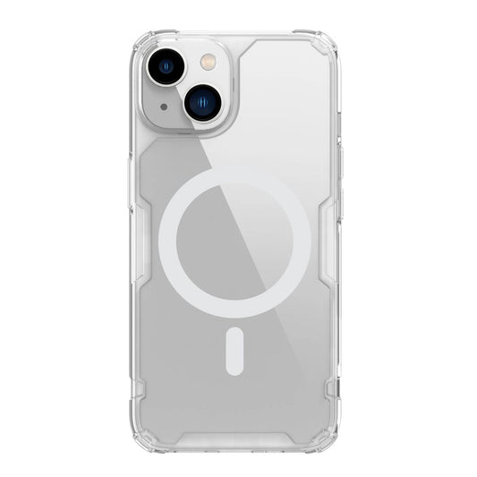 Magnetic Case Nillkin Nature TPU Pro for Apple iPhone 14 Plus (White)_0