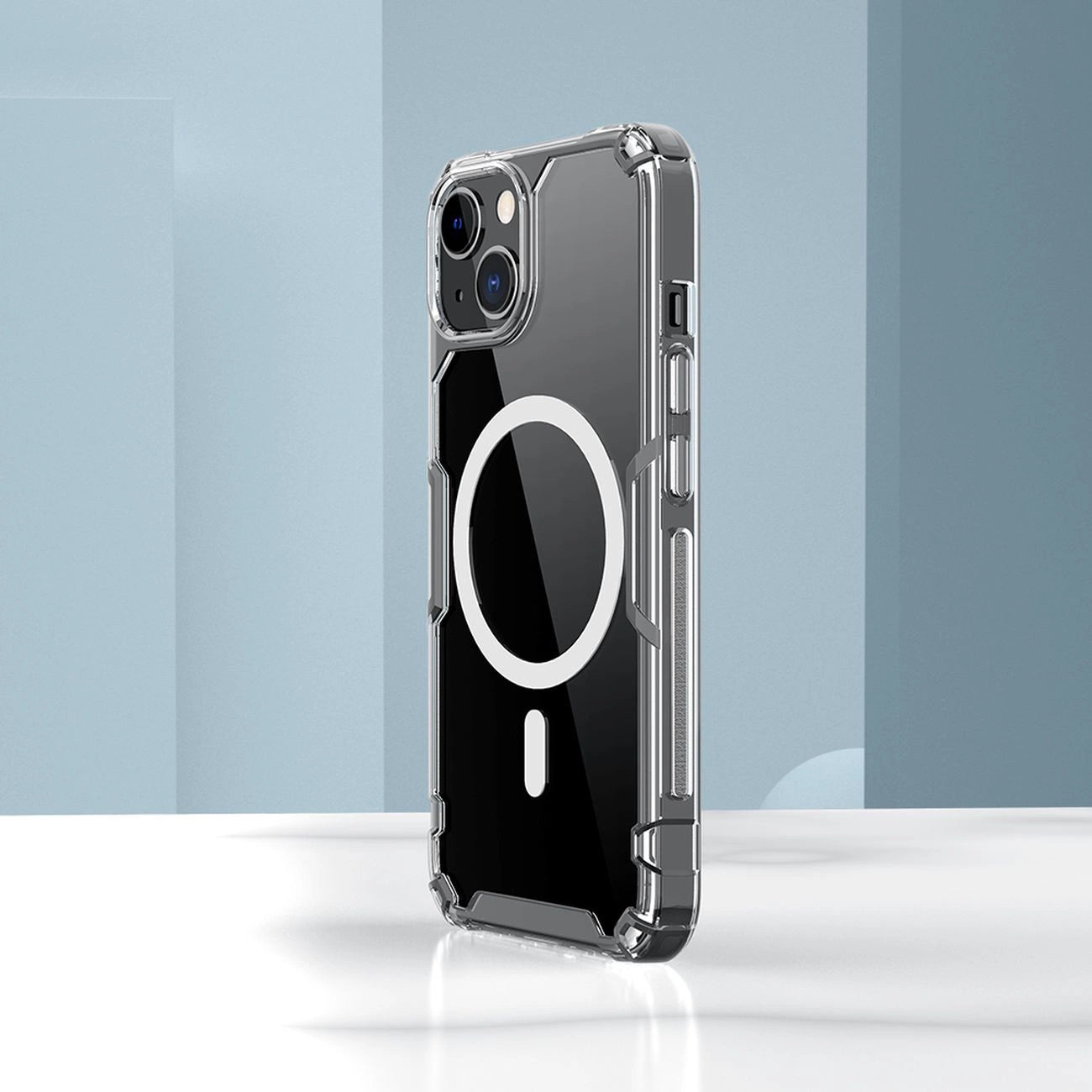 Magnetic Case Nillkin Nature TPU Pro for Apple iPhone 14 Plus (White)_20