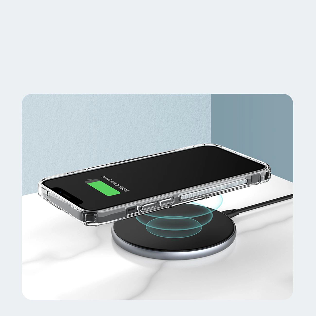 Nillkin Nature Pro Magnetic Case iPhone 14 Plus magnetic case MagSafe blue_20