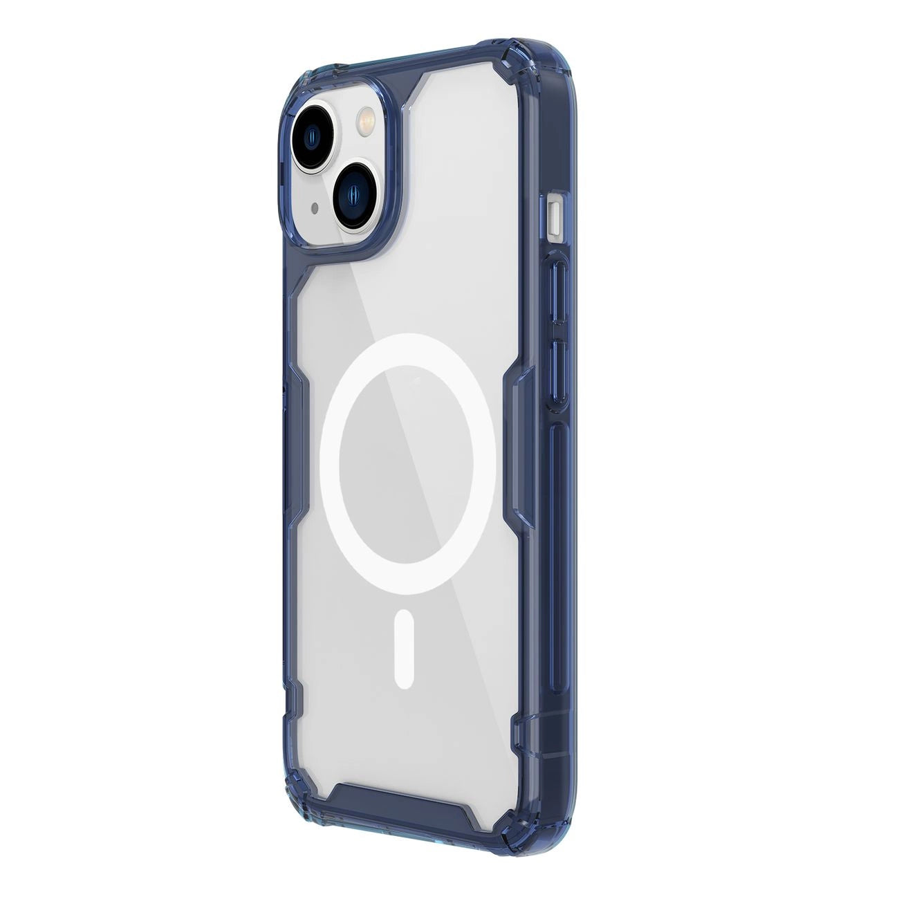 Nillkin Nature Pro Magnetic Case iPhone 14 Plus magnetic case MagSafe blue_5