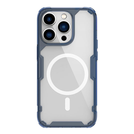 Nillkin Nature Pro Magnetic Case iPhone 14 Pro Max magnetic case MagSafe blue_0