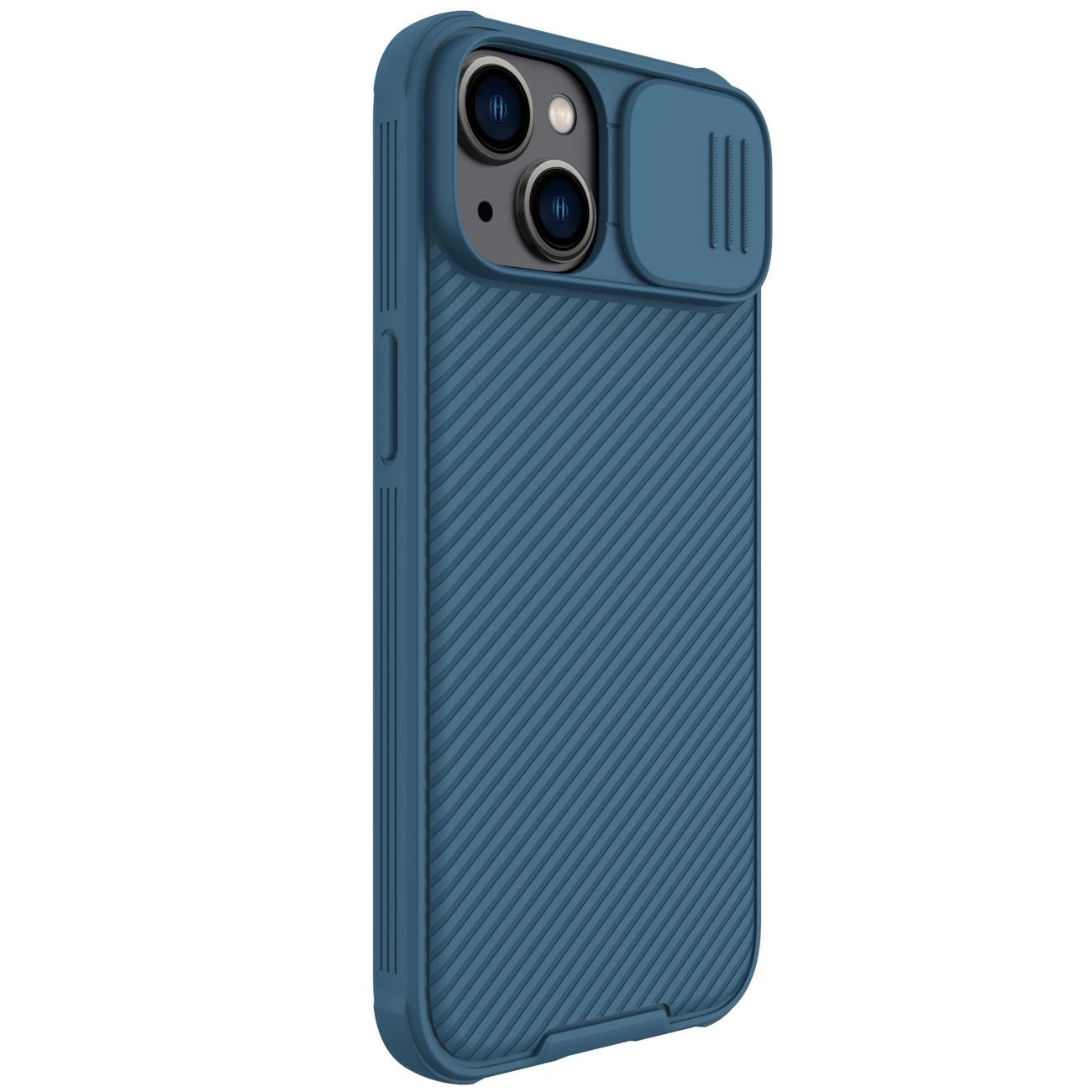 Nillkin CamShield Pro Magnetic Case iPhone 14 Plus Cover Camera Protector Blue (with MagSafe)_2