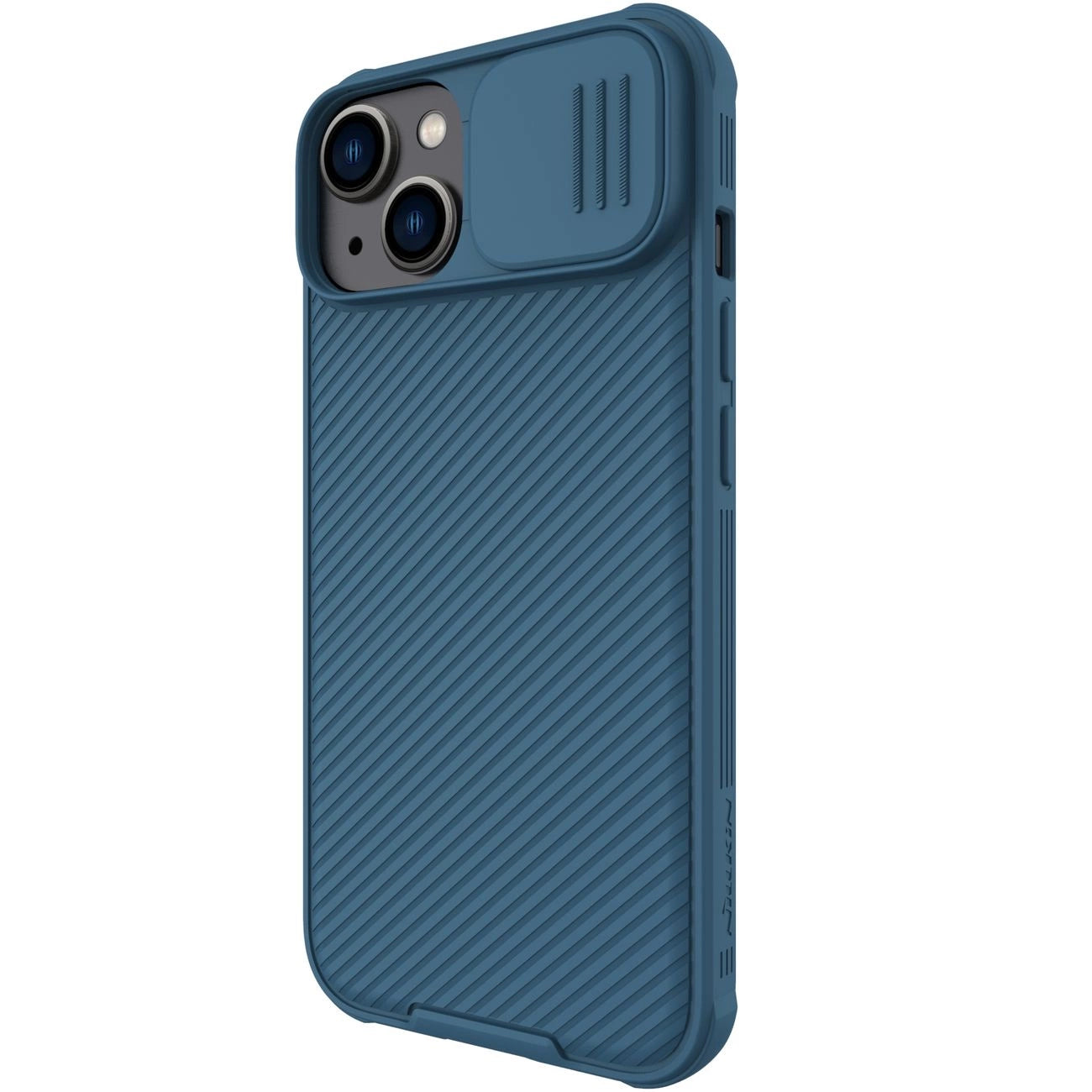Nillkin CamShield Pro Magnetic Case iPhone 14 Plus Cover Camera Protector Blue (with MagSafe)_3