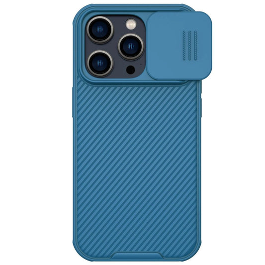 Nillkin CamShield Pro Magnetic Case iPhone 14 Pro Max Cover Camera Protector Blue (with MagSafe)_0