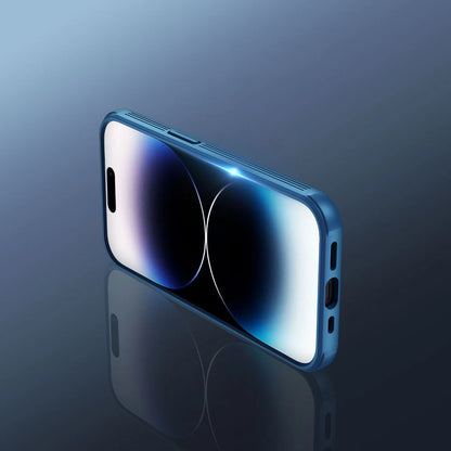 Nillkin CamShield Pro Case iPhone 14 Pro Armored Cover Camera Protector Blue_9