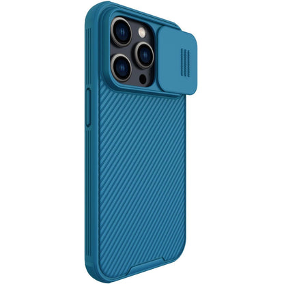 Nillkin CamShield Pro Case iPhone 14 Pro Armored Cover Camera Protector Blue_2