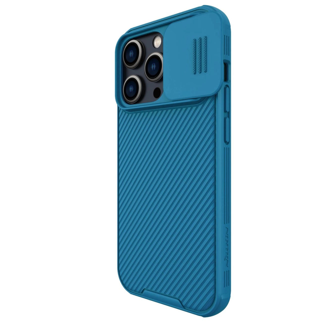Nillkin CamShield Pro Case iPhone 14 Pro Armored Cover Camera Protector Blue_3