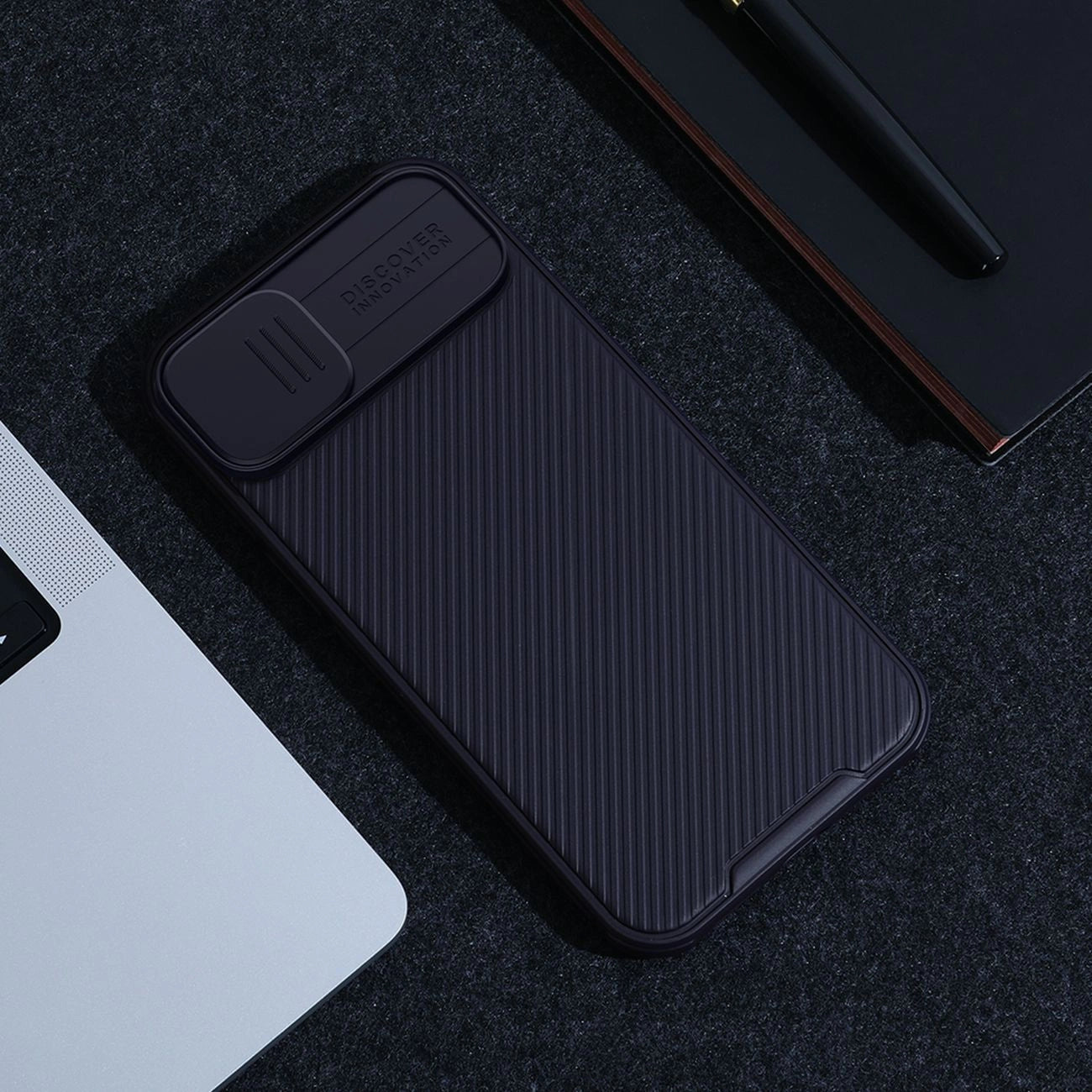 Nillkin CamShield Pro Case iPhone 14 Plus Armor Cover Camera Protector Black_18