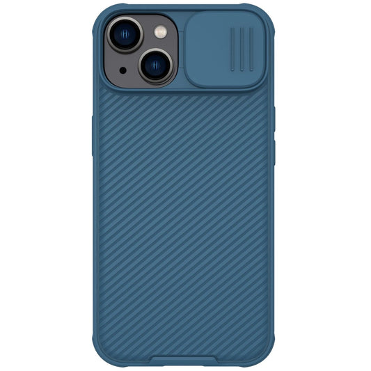 Nillkin CamShield Pro Case iPhone 14 Plus Armored Cover Camera Protector Blue_0