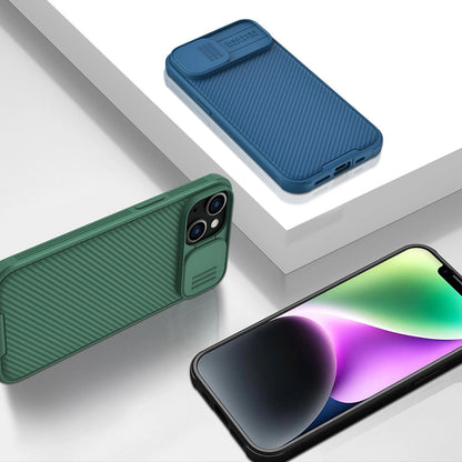 Nillkin CamShield Pro Case iPhone 14 Plus Armored Cover Camera Protector Blue_13