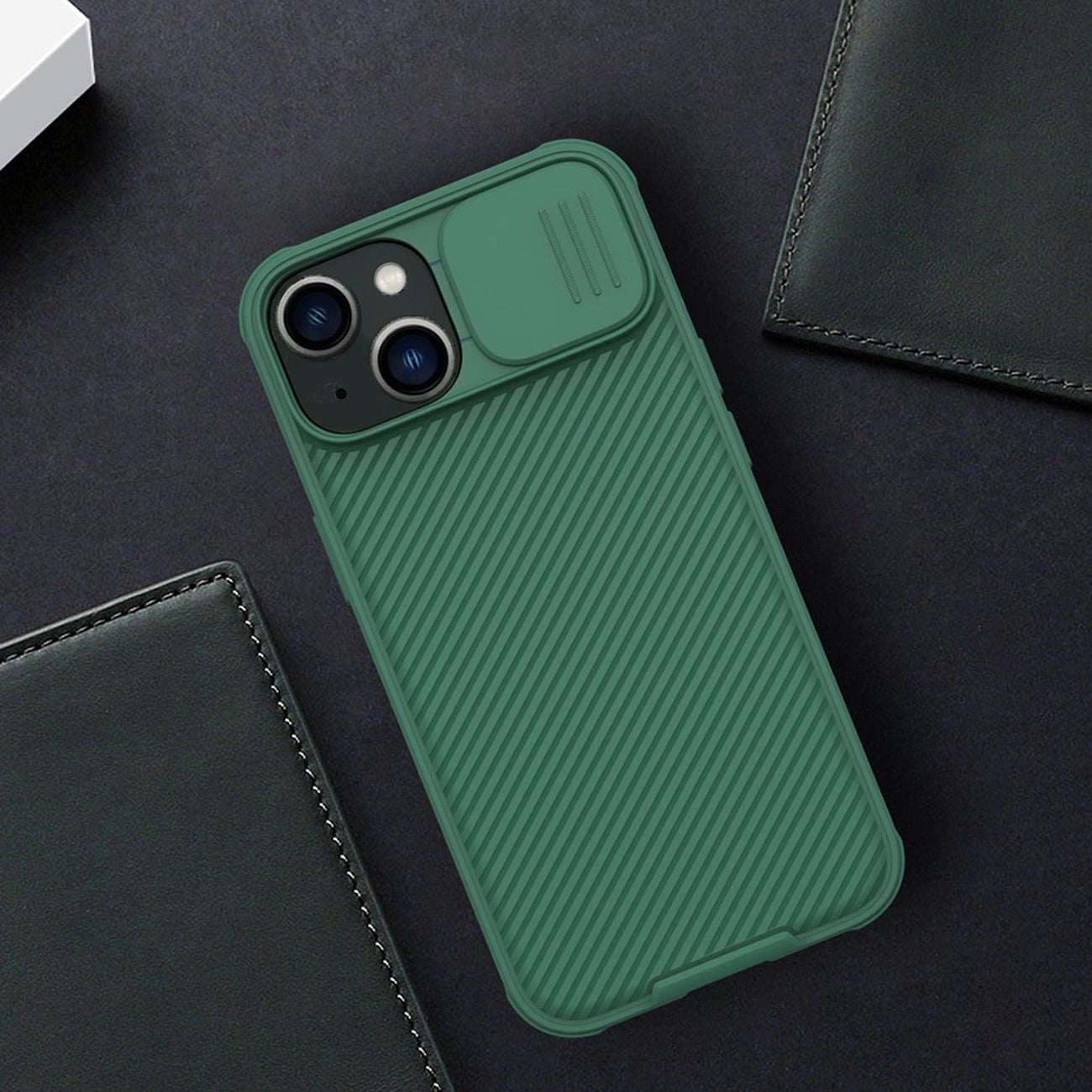 Nillkin CamShield Pro Case iPhone 14 Plus Armored Cover Camera Protector Blue_17