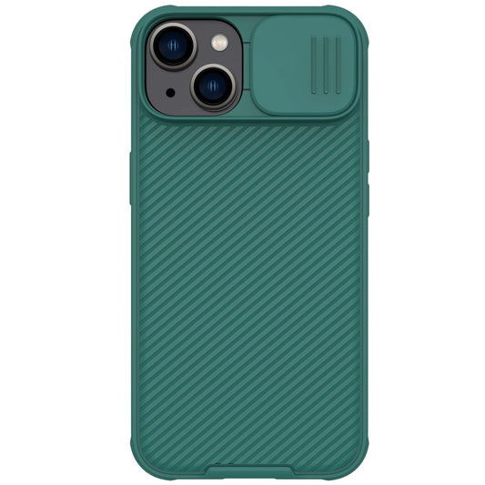 Nillkin CamShield Pro Case iPhone 14 Plus Armored Cover Camera Protector Green_0