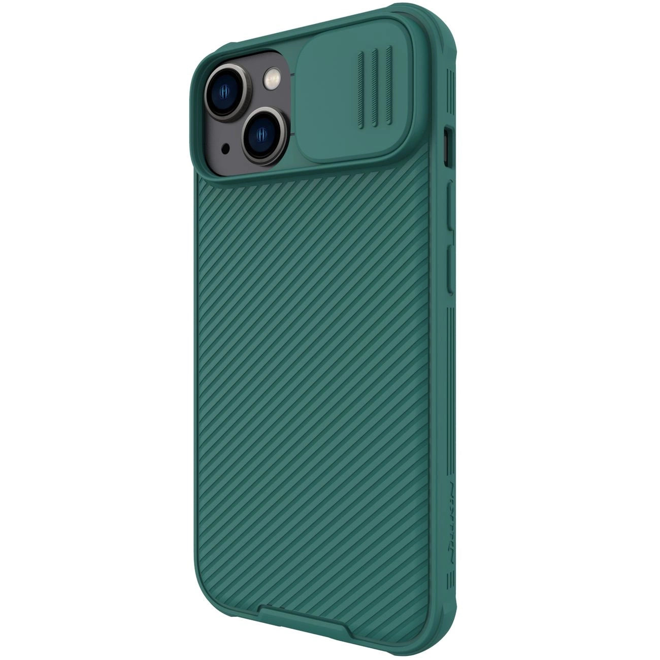Nillkin CamShield Pro Case iPhone 14 Plus Armored Cover Camera Protector Green_1