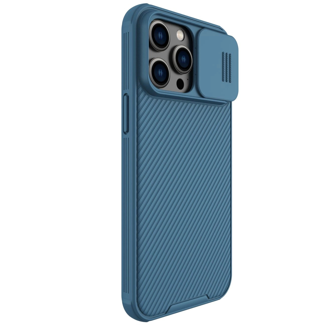 Nillkin CamShield Pro Case iPhone 14 Pro Max Armored Cover Camera Protector Blue_2