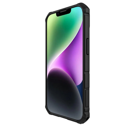 Nillkin CamShield Armor Pro Case iPhone 14 Plus case armored cover with camera cover ring stand black_3