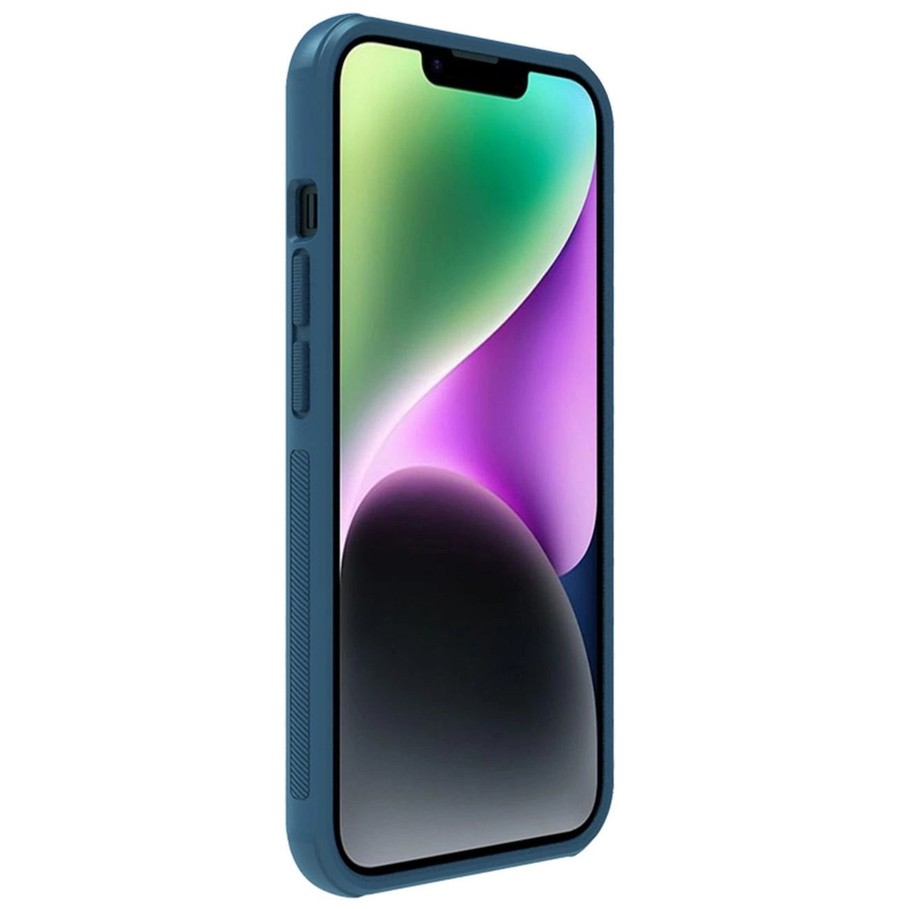 Nillkin Super Frosted Shield Pro case for iPhone 14 Plus back cover blue_3