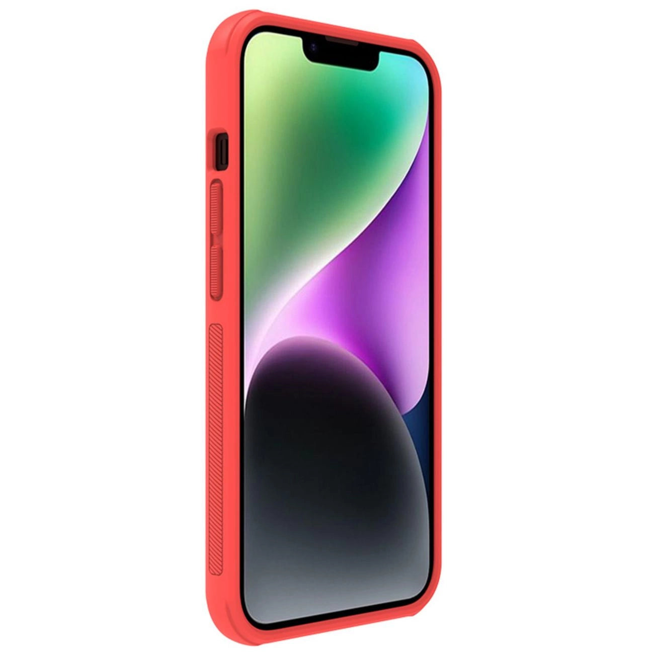 Nillkin Super Frosted Shield Pro case for iPhone 14 Plus, back cover, red_3