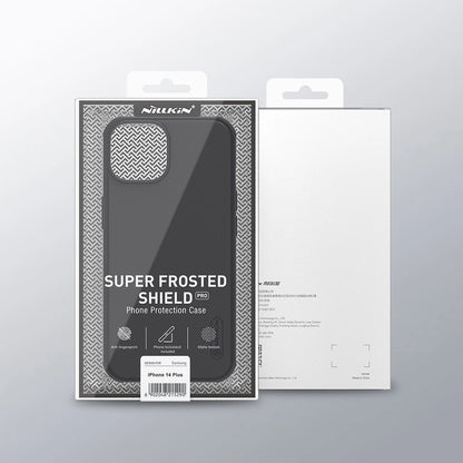 Nillkin Super Frosted Shield Pro case for iPhone 14 Plus, back cover, red_4