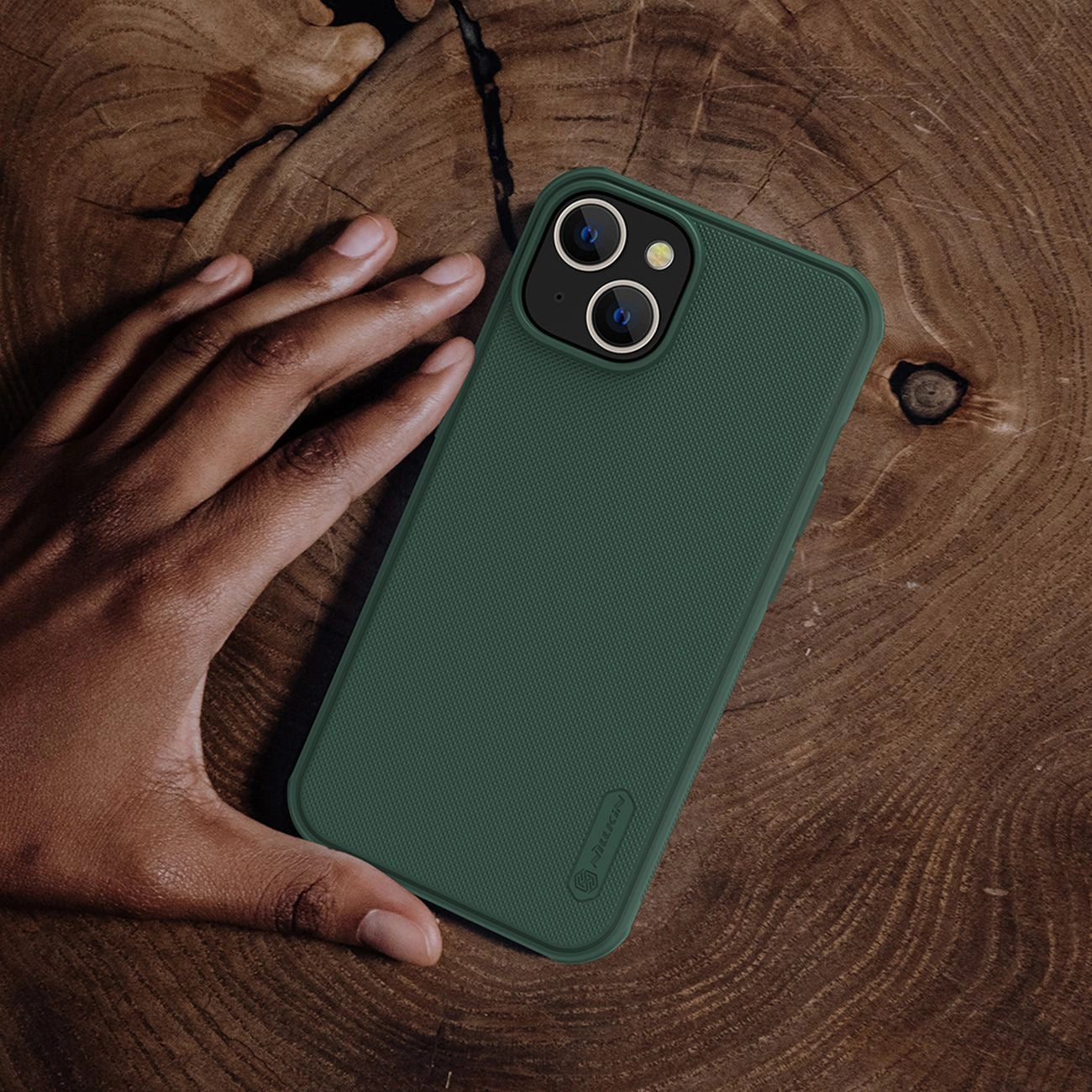 Nillkin Super Frosted Shield Pro case for iPhone 14 Plus back cover green_14