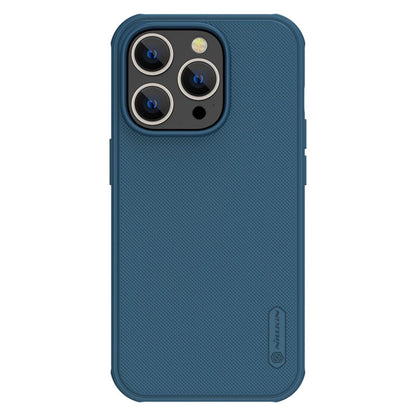 Nillkin Super Frosted Shield Pro case for iPhone 14 Pro Max back cover blue_0