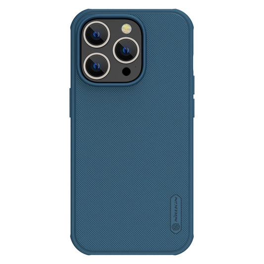 Nillkin Super Frosted Shield Pro case for iPhone 14 Pro Max back cover blue_0