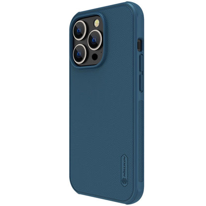 Nillkin Super Frosted Shield Pro case for iPhone 14 Pro Max back cover blue_1
