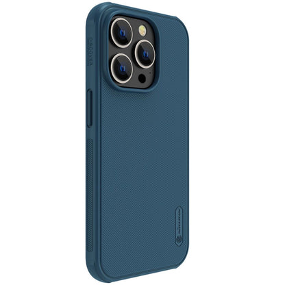 Nillkin Super Frosted Shield Pro case for iPhone 14 Pro Max back cover blue_2