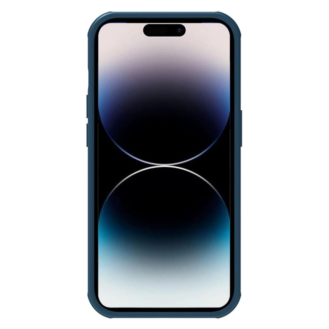 Nillkin Super Frosted Shield Pro case for iPhone 14 Pro Max back cover blue_3