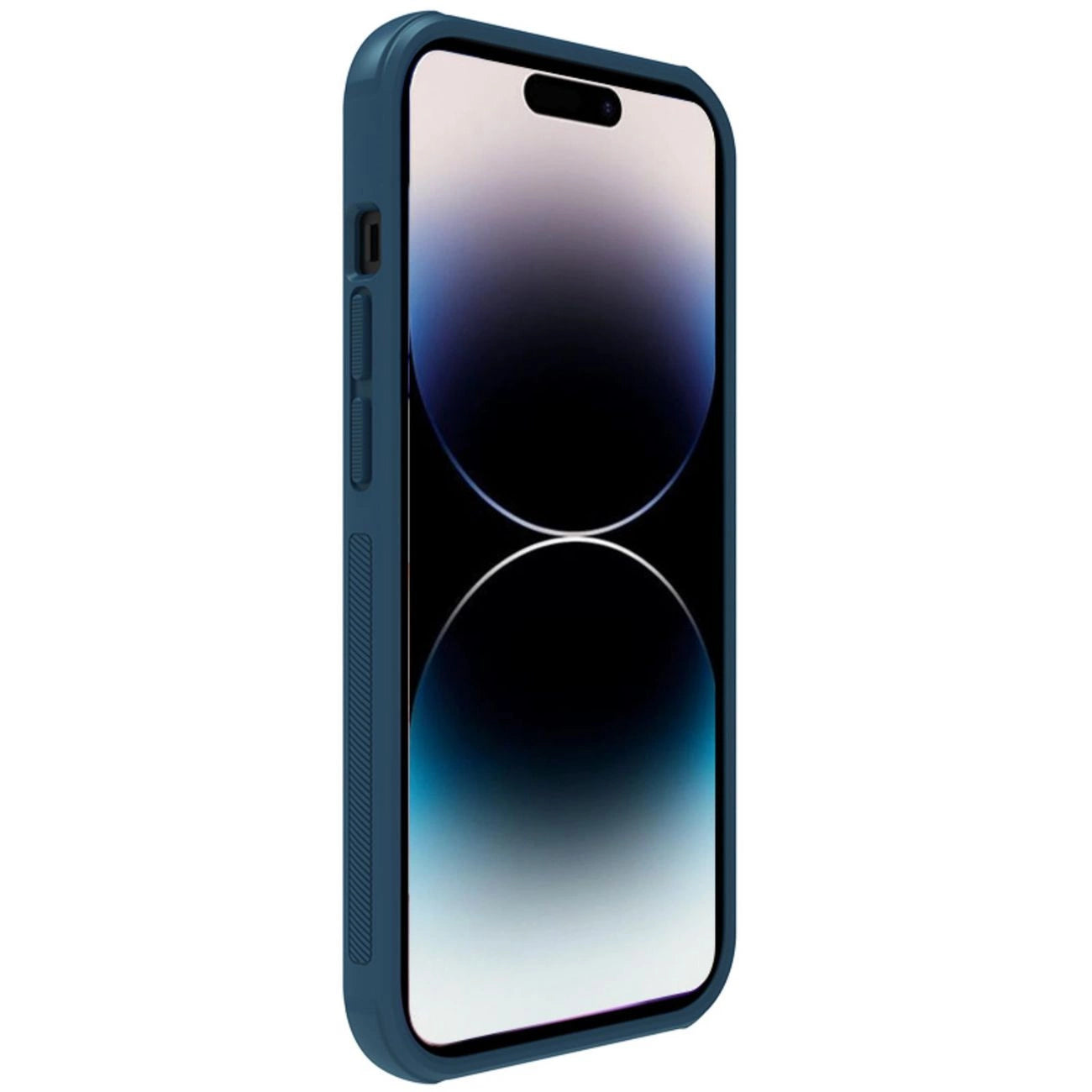 Nillkin Super Frosted Shield Pro case for iPhone 14 Pro Max back cover blue_5