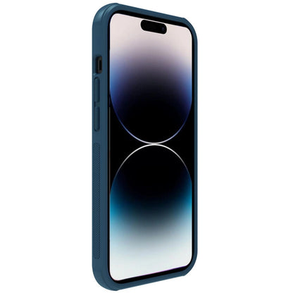 Nillkin Super Frosted Shield Pro case for iPhone 14 Pro Max back cover blue_5