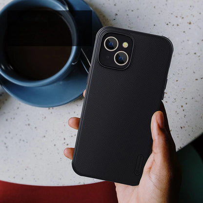 Nillkin Super Frosted Shield Pro Magnetic Case for iPhone 14 Plus with MagSafe magnetic blue_15