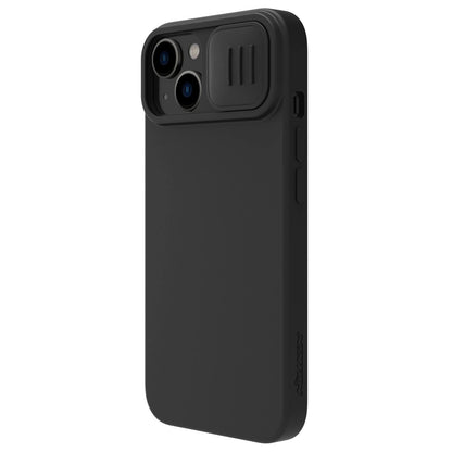 Nillkin CamShield Magnetic Silicone Case iPhone 14 Plus Magnetic MagSafe Cover with Camera Protector Black_5