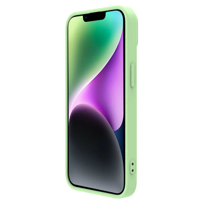 Nillkin CamShield Magnetic Silicone Case iPhone 14 Plus Magnetic MagSafe Cover with Camera Protector Green_5