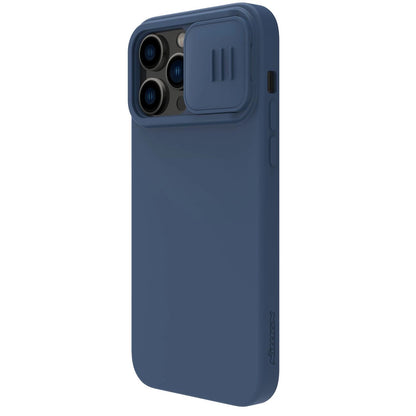Nillkin CamShield Magnetic Silicone Case iPhone 14 Pro Max Magnetic MagSafe Cover with Camera Protector Blue_2