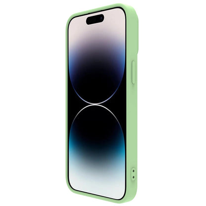 Nillkin CamShield Magnetic Silicone Case iPhone 14 Pro Max Magnetic MagSafe Cover with Camera Protector Green_3