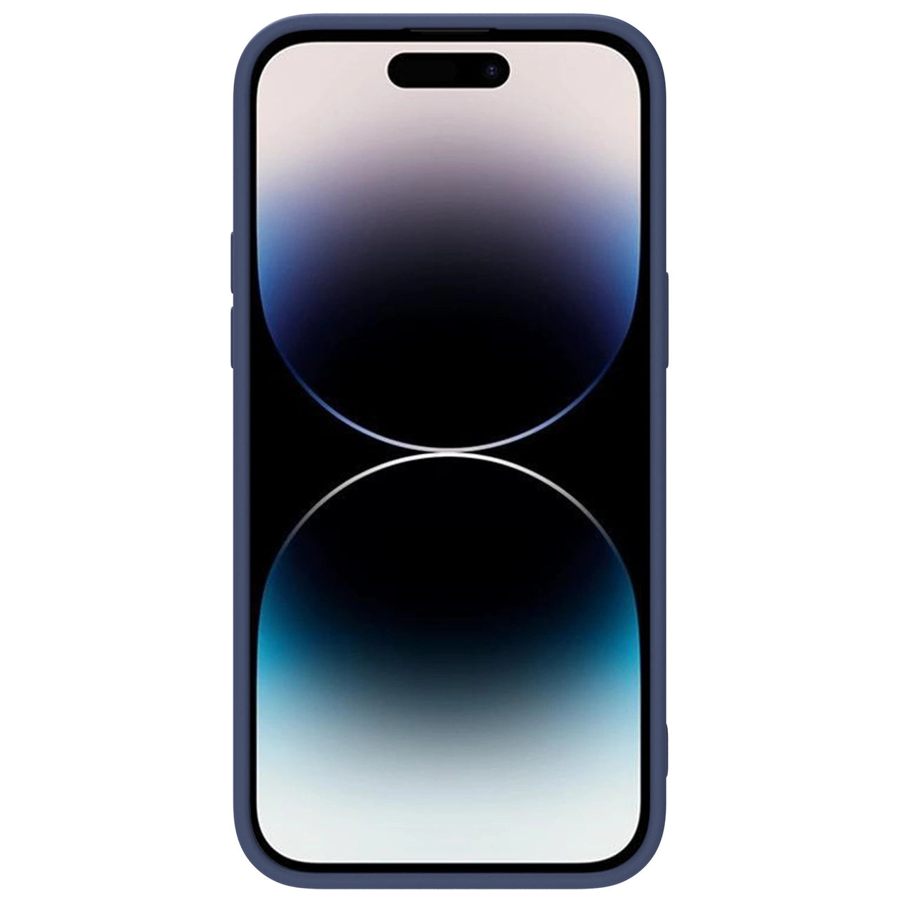 Nillkin CamShield Silky Silicone Case iPhone 14 Pro Case with Camera Protector Blue_1