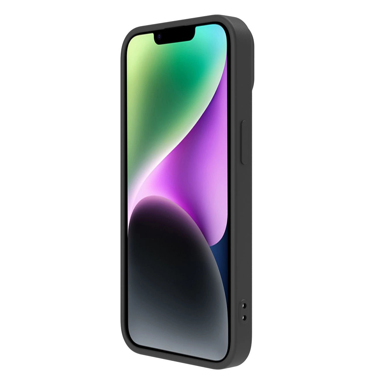 Nillkin CamShield Silky Silicone Case iPhone 14 Plus Case with Camera Protector Black_3