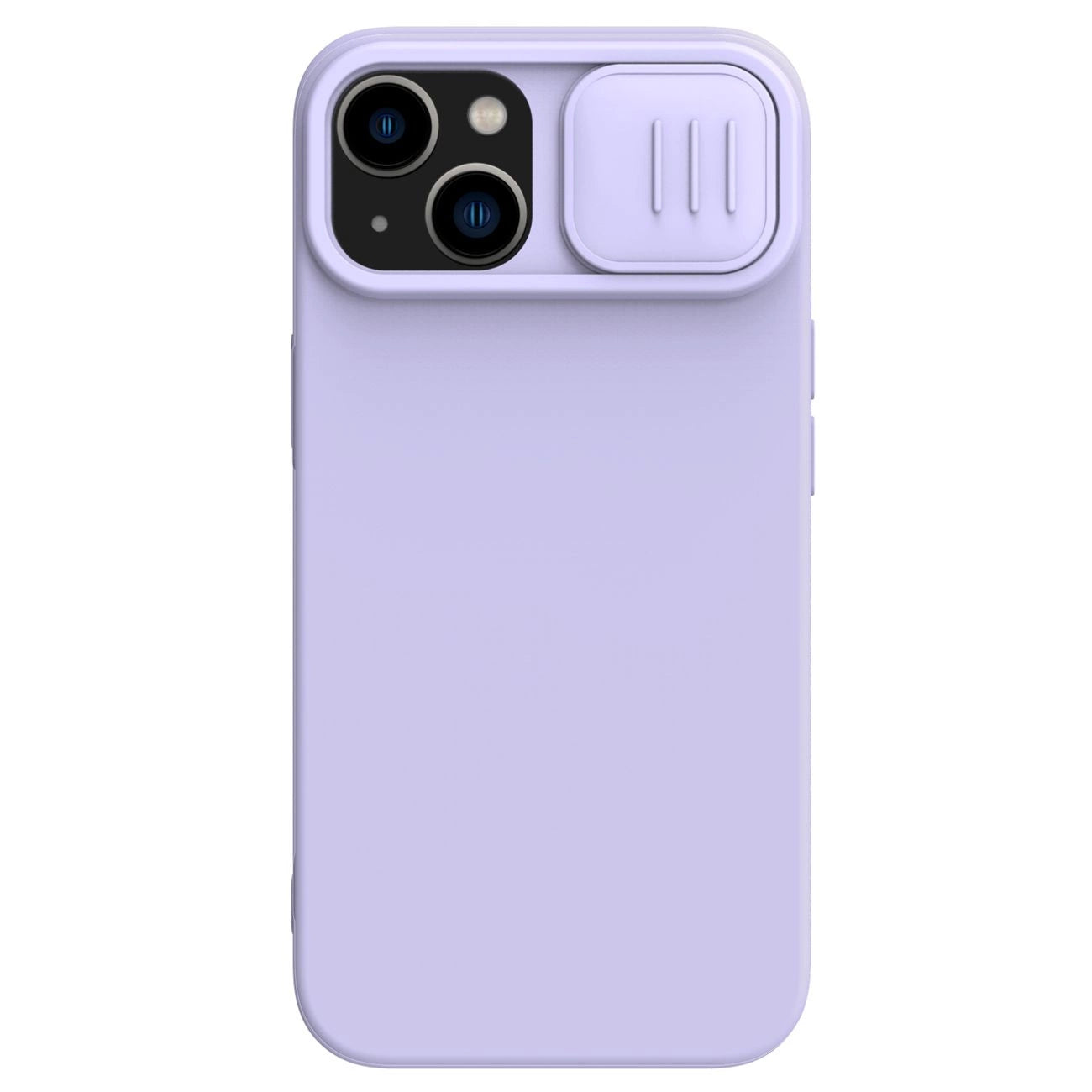 Nillkin CamShield Silky Silicone Case iPhone 14 Plus Case with Camera Protector Purple_0
