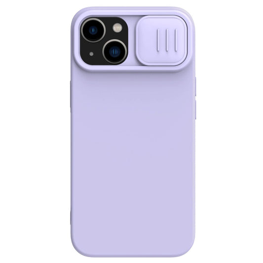 Nillkin CamShield Silky Silicone Case iPhone 14 Plus Case with Camera Protector Purple_0