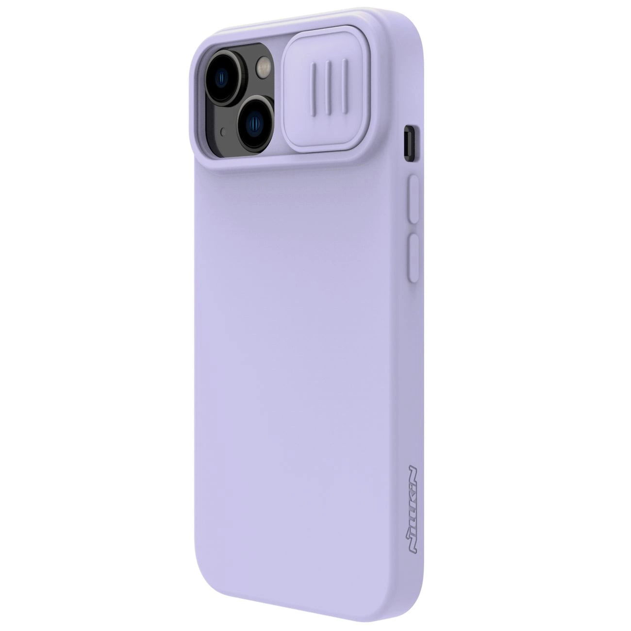 Nillkin CamShield Silky Silicone Case iPhone 14 Plus Case with Camera Protector Purple_5