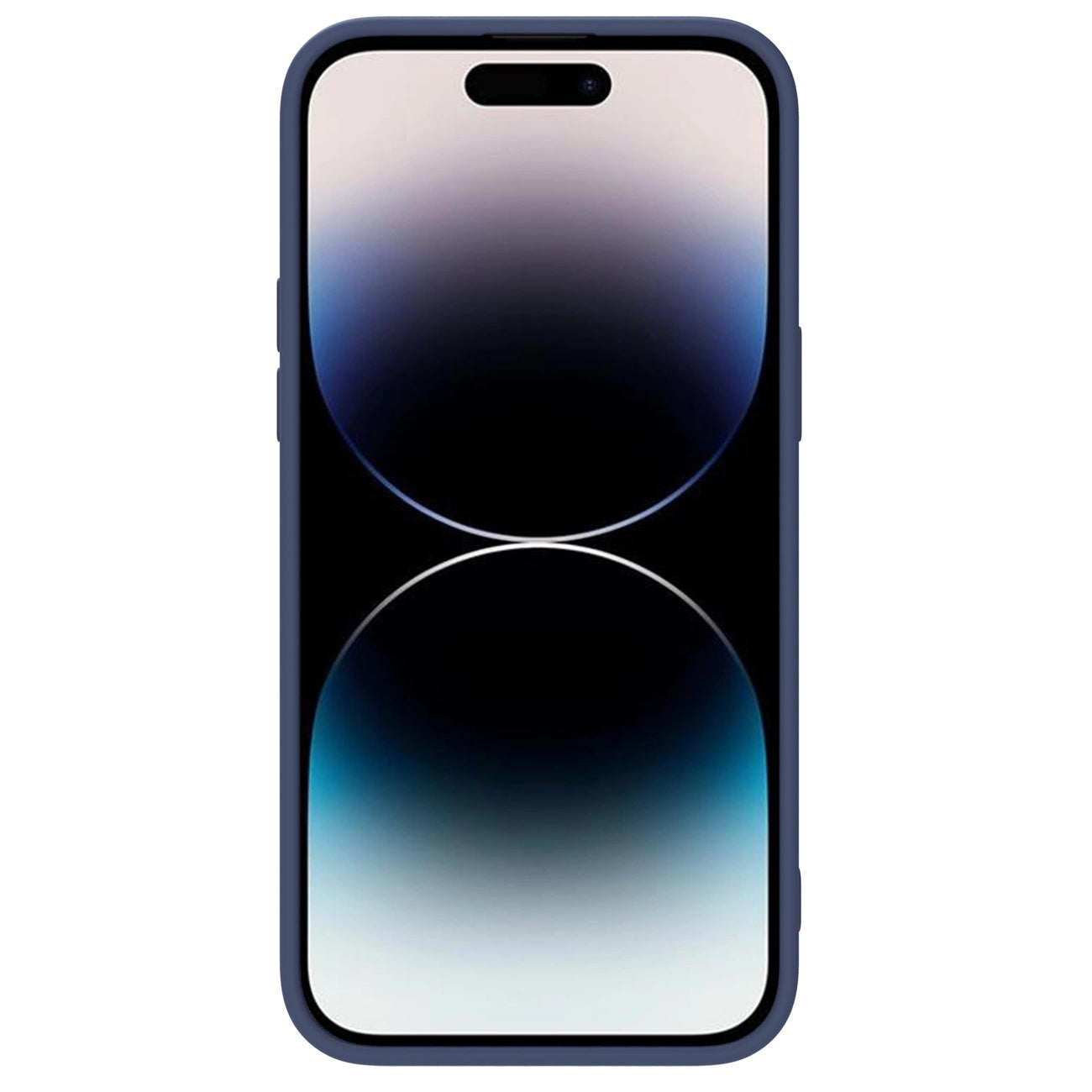 Nillkin CamShield Silky Silicone Case iPhone 14 Pro Max Silicone Cover with Camera Protector Blue_2